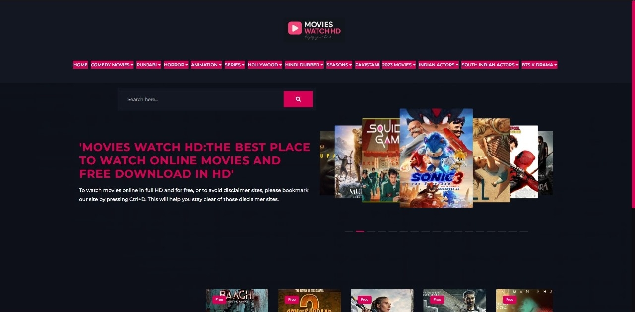 Movies Watch HD-Home Page
